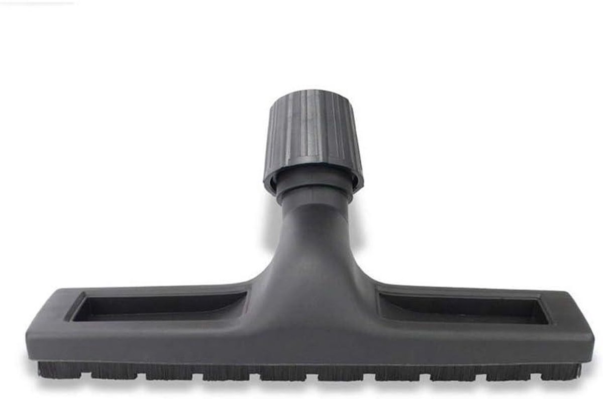 Universele Borstel Vloerzuigmond - Stofzuigermondstuk Tapijt Laminaat - Stofzuigen Allerlei Vloeren - Optimale Afstemming Zuigvermogen - 30-38 mm Diameter - Zwart