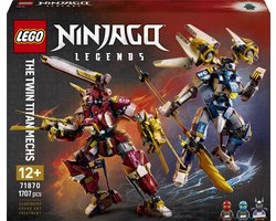 LEGO NINJAGO De Twee Torenhoge Mecha Bouwpakket voor Kinderen met Actiefiguren 71870