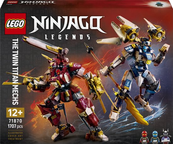 LEGO Ninjago de twee titaanmecha's 71870