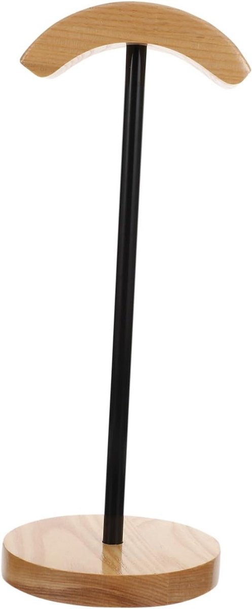 Hoofdtelefoonhouder - Oortelefoonstandaard - Bureau organiseren - Stevige legering standaard - 34 cm lengte - Khaki