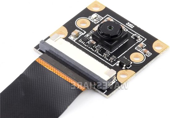 Camera Module - Beeldsensor Raspberry Pi Camera - Projecten Maken - IMX219 Sensor - 8MP - Zwart