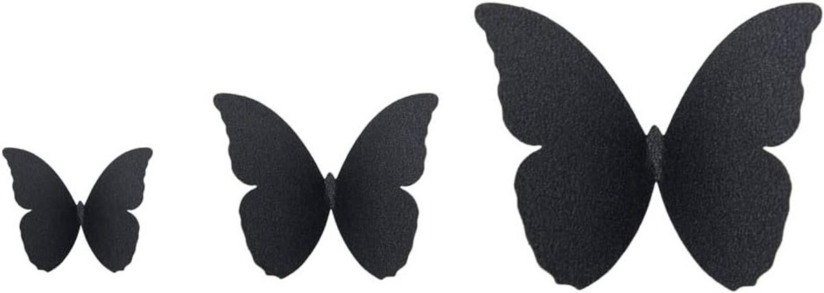 3D Vlinder Wandstickers - 48 Stuks Verwijderbare Wandtattoos voor Thuisdecoratie, Kinderkamer en Feestjes