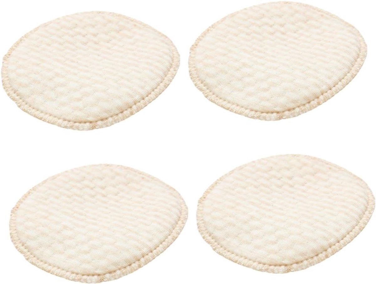 Borstkompressen - Zoogkompressen Borstpads - Droog Blijven - Herbruikbaar Katoen - 11 cm - Niet gespecificeerd