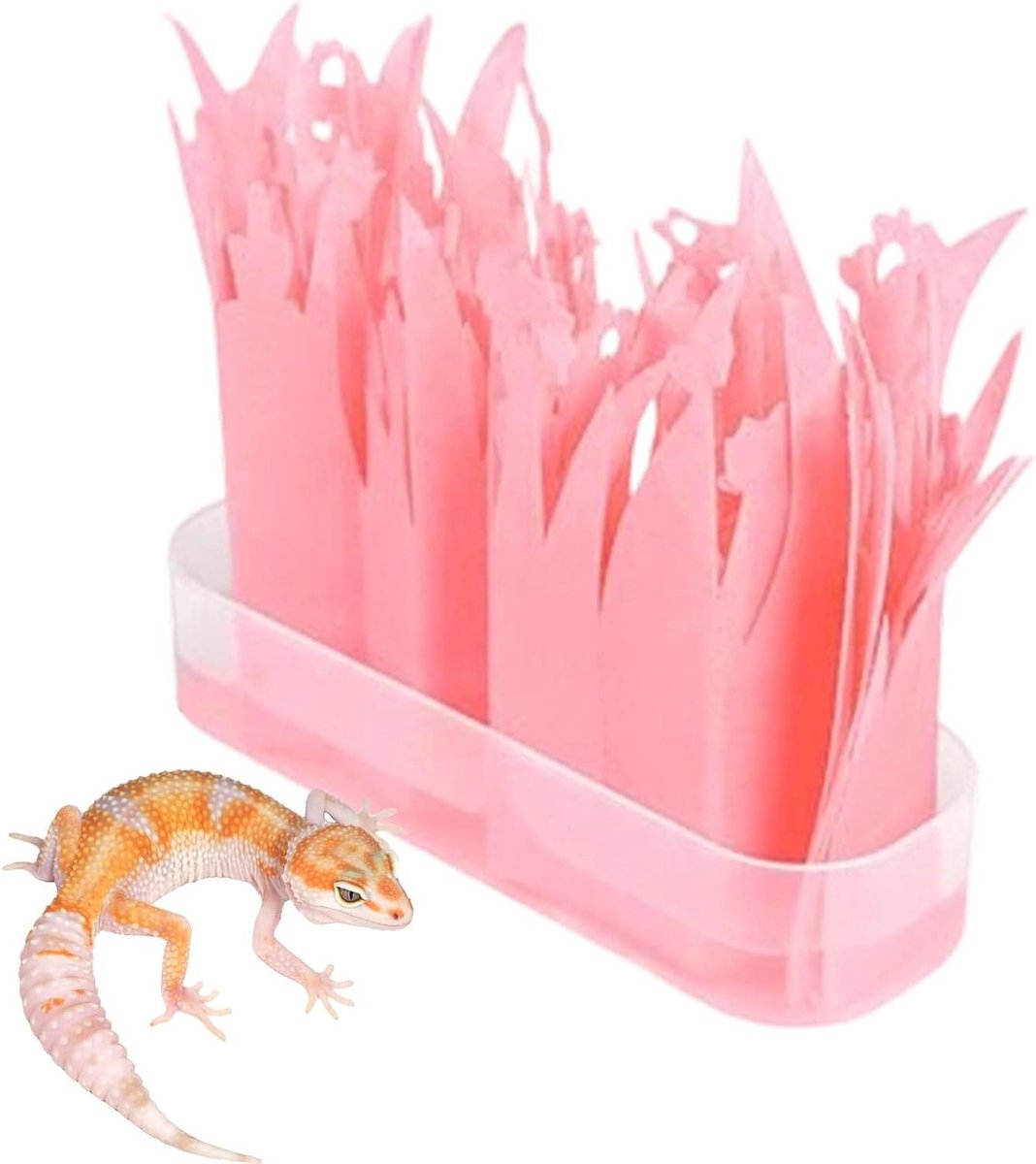 Reptielen Luchtbevochtiger - Terrarium Vernevelaar - Klimaatbeheersing Huisdieren - Plantvorm Ontwerp - 17 x 12 x 9 cm - Groen