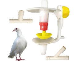 Vogel Drinkfontein - Vogel Drinkautomaat - Vogels Hydrateren - Automatische Watercirculatie - 12 x 10 x 6 cm - Niet gespecificeerd
