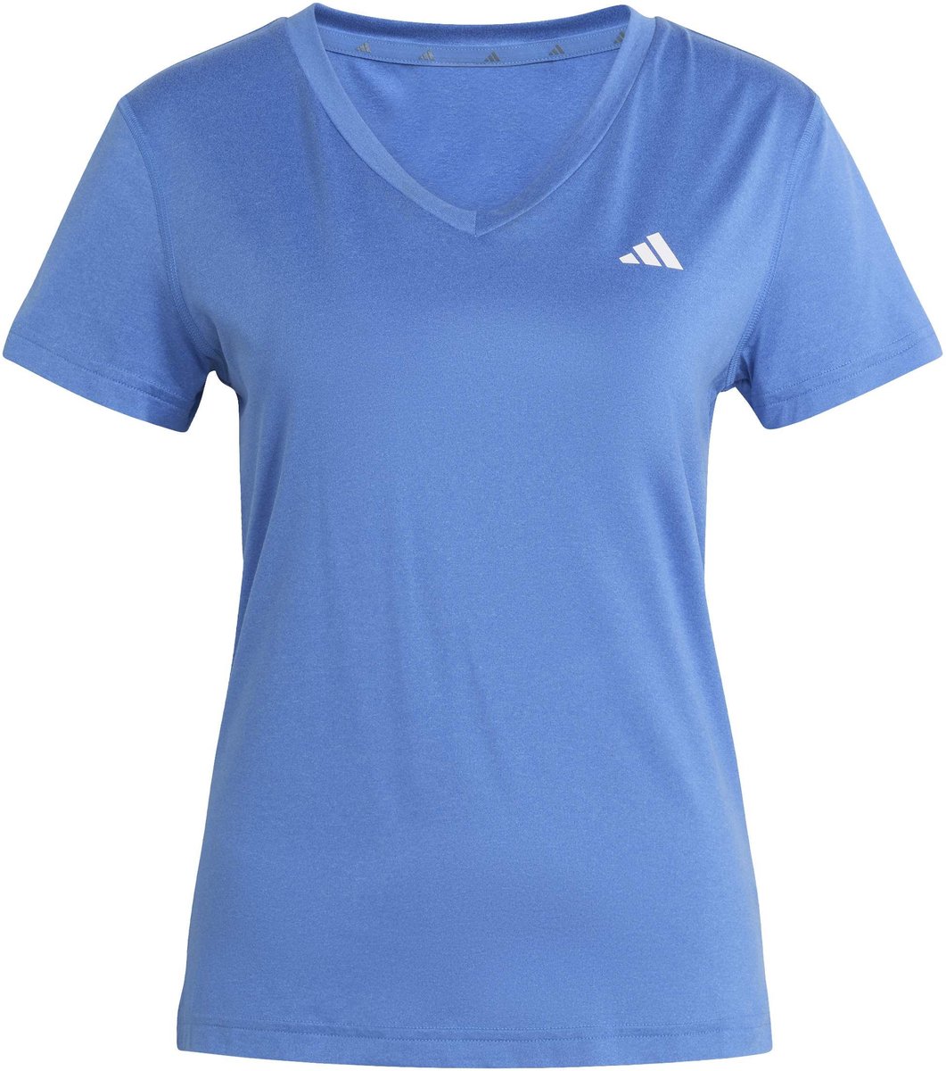 ADIDAS we min v nk tee Training t-shirt korte mouw dames Blauw