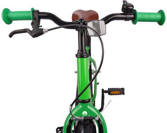 vidaXL - Kinderfiets - 18 - Inch - voor - 5-7 - jaar - oud - Groen van VidaXL — afbeelding 5