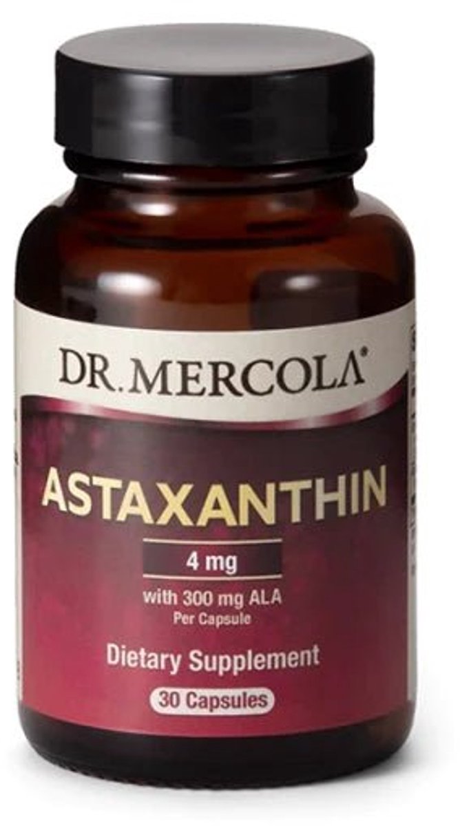 Astaxanthine 4 mg (30 capsules) - Dr. Mercola