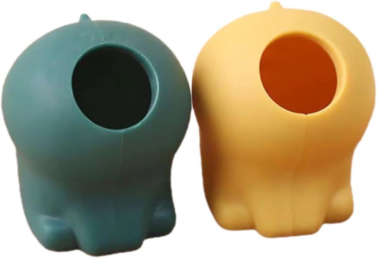 Eierdooier Separator - Ei Gadget - Bakken Koken - Zacht Siliconen - 6x5.5x4 cm - Diverse Kleuren