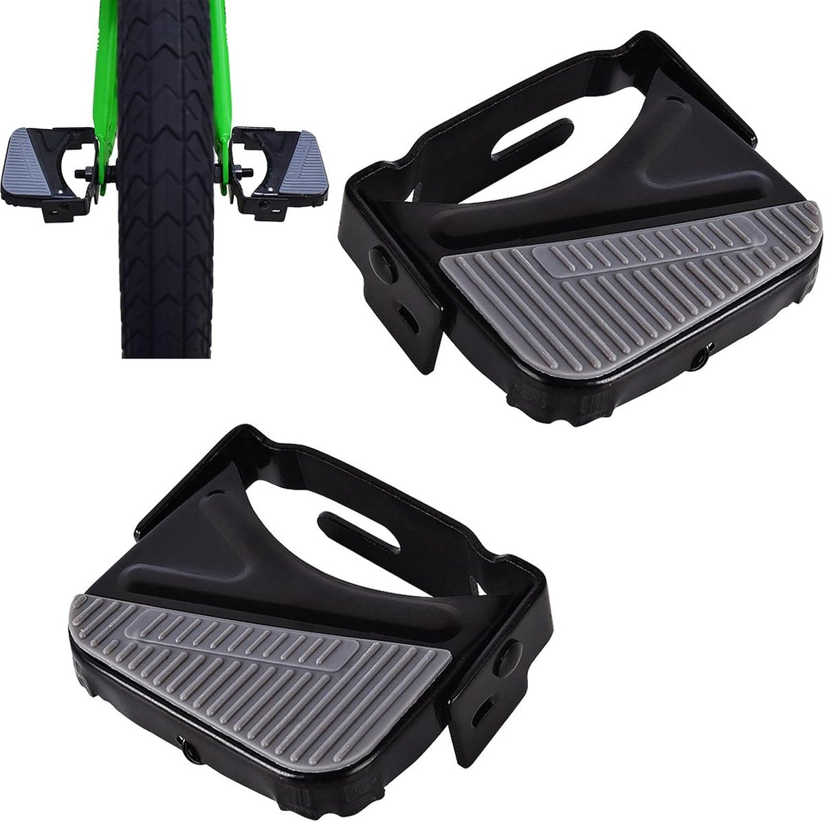 1 paar - feits achterpedal - achter pedalen fiets - voetsteun fiets - voetsteunen fiets - voetsteuntjes fiets - fietsen & accessoires - - voetsteunen fiets - voetsteunen fiets achterop -voetsteunen opklapbaar - voetsteunen scooter