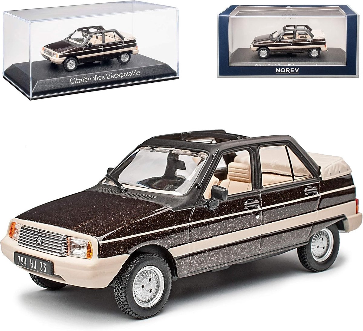 Citroën Visa Décapotable 1984 - 1:43 - Norev