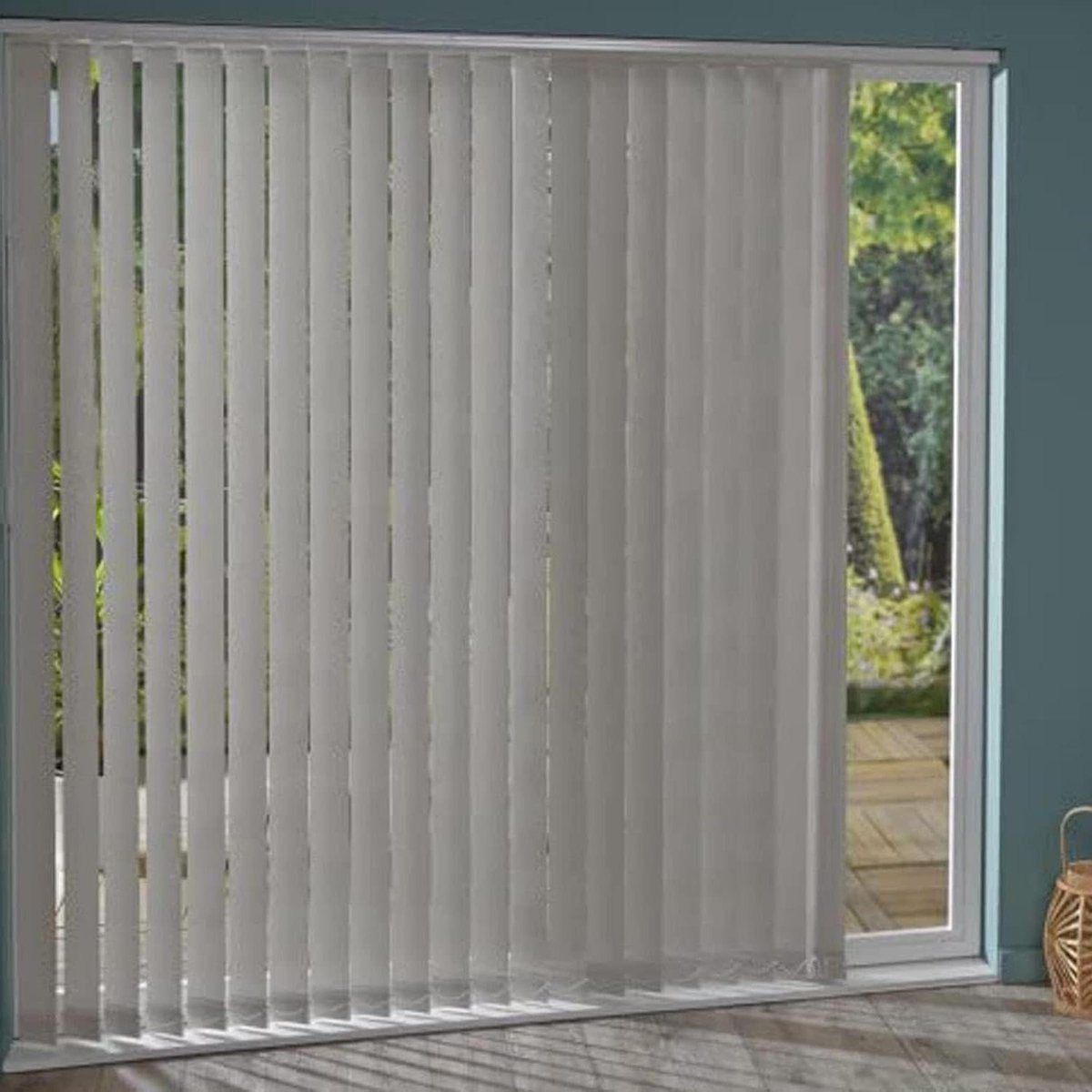 Verticale Jaloezieën - Verticale Lamellen - Privacy Regelen - Katoen Linnen Mix - 70x130cm