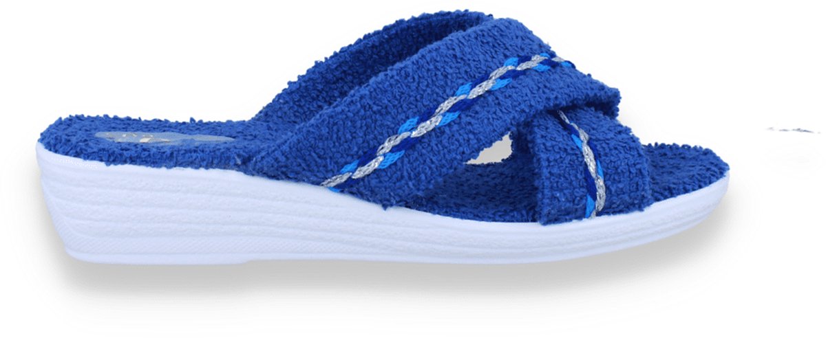 Patrizia Dames Pantoffel Kobalt | Blauw | Maat: 35