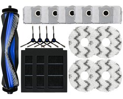 Geschikt voor ECOVACS T50 Pro/Omni, accessoires voor robotstofzuigers, geschikt voor T50, dweil/hoofdborstel/filter/stofzak, set
