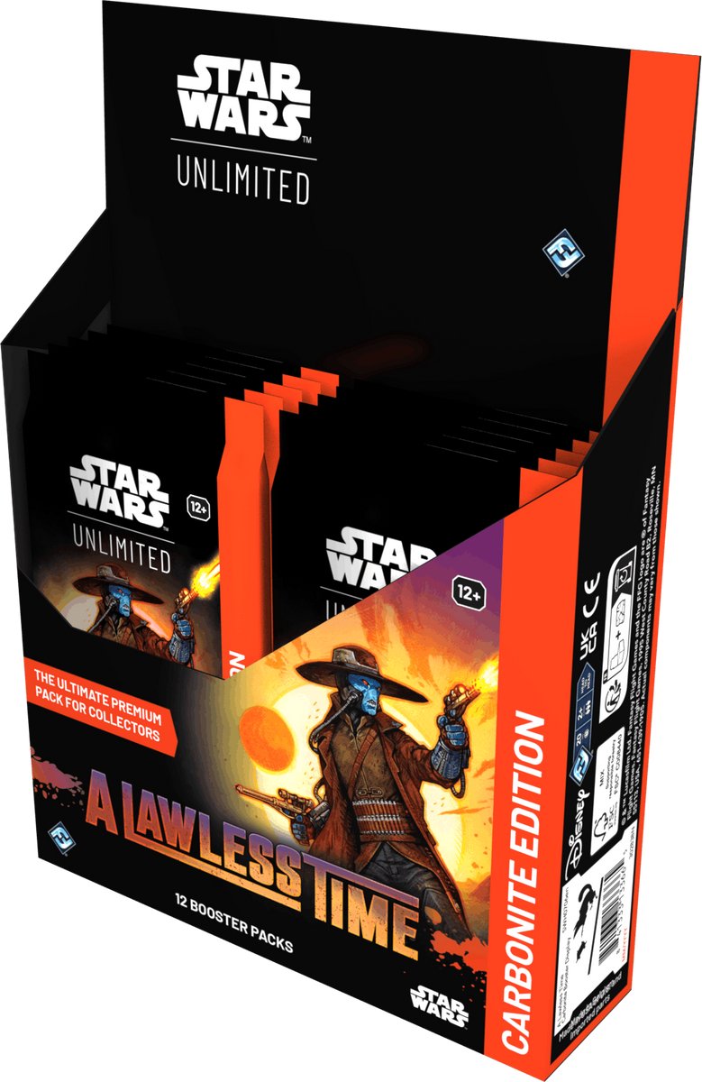 Star Wars Unlimited - A Lawless Time - Carbonite BO Display