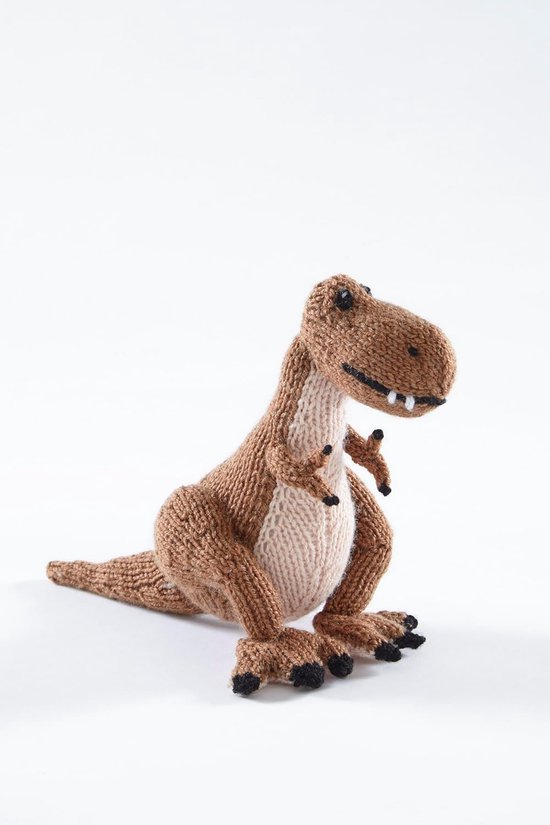 Breiboek Dinosauriërs - Breipatronen Dieren - Hobby Breien - Meerdere Maten - A4 Formaat — afbeelding 4