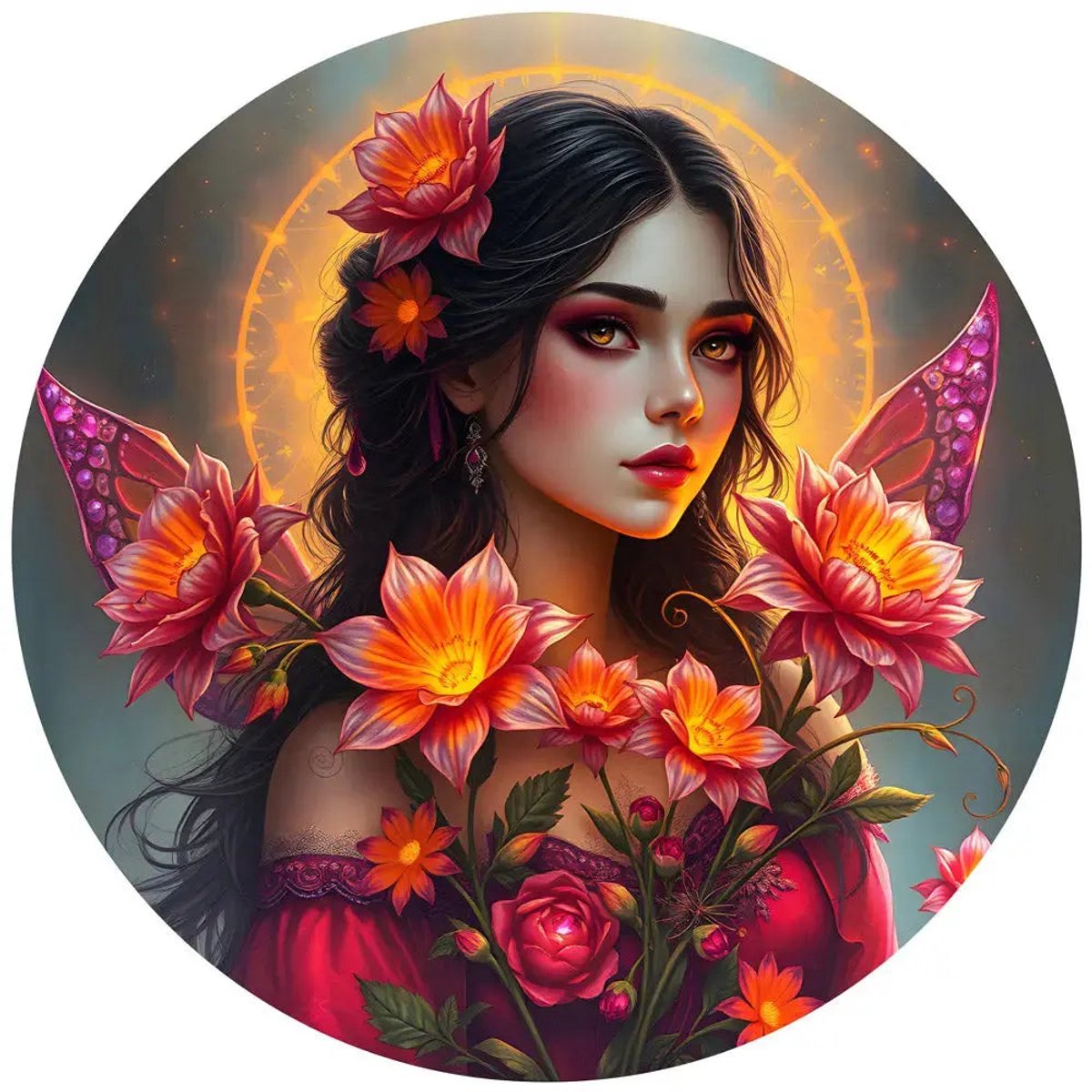 Mysterious Beauty Puzzel Rond 501 stukjes