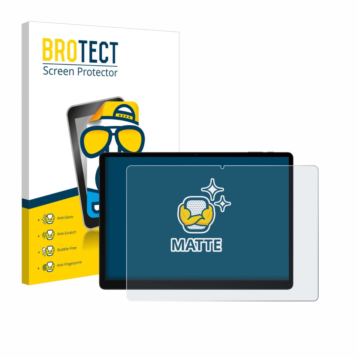 BROTECT - Screenprotector voor Doogee Tab E3 Max 14 - Folie Beschermfolie matte