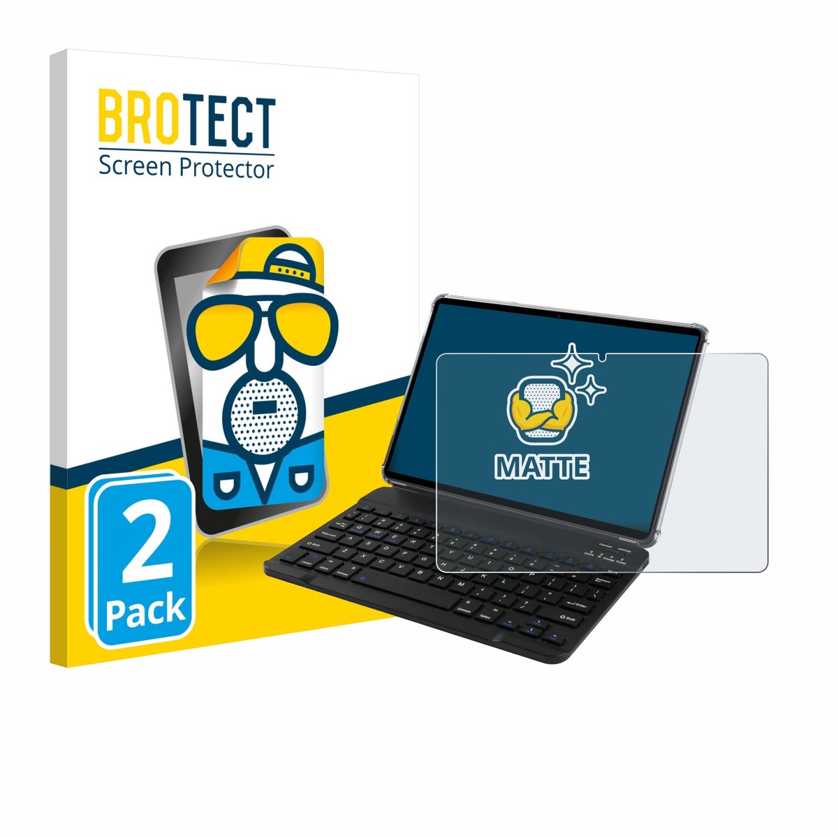 BROTECT - Screenprotector voor Tabwee T90 - Folie Beschermfolie matte 2 Stuks