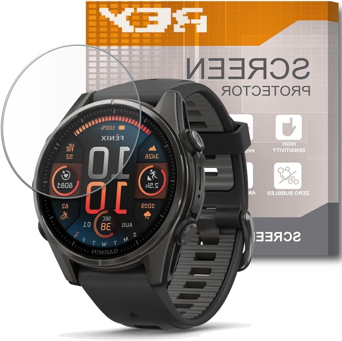 Screen Protector Set - Schermbeschermer Folie - Gps Horloge - Krasbestendig - 43mm