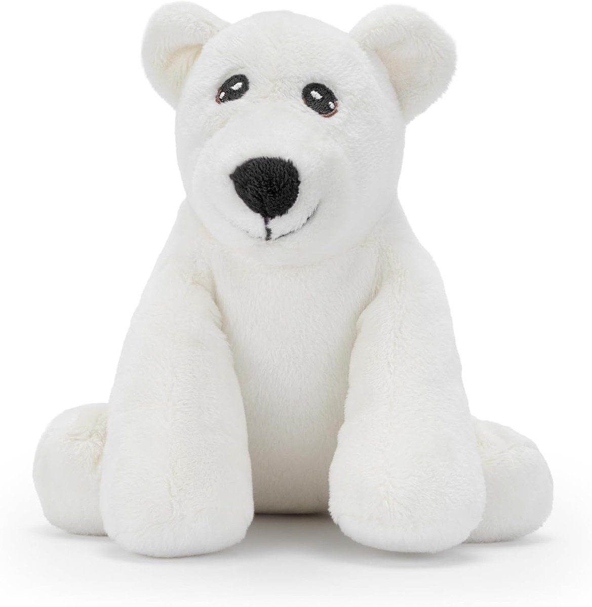 Pluchen IJsbeer - Knuffel Dier - Troost Spelen - 100% Gerecycled - 15 cm - Wit