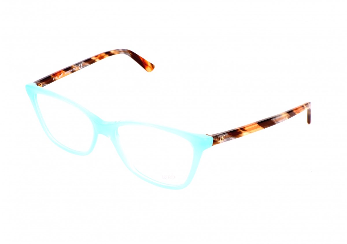 Web WE5132 Shiny light blue 52/15/140 WOMAN Brilmonturen