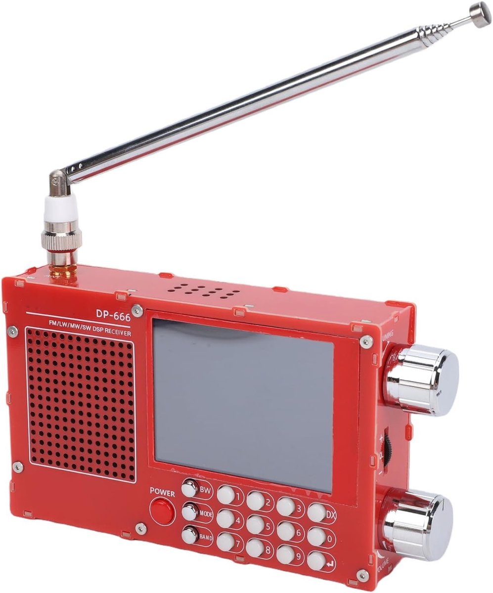 Draagbare Radio - Ontvanger Luisterapparaat - Fullband Luisteren - ESP32 Open Source - 2.8 Inch LCD