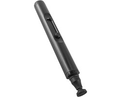 Lens Reiniger Pen - Optische Reiniger - Camera Drone Telescoop - Compact Ontwerp - 15 x 2 cm - Zwart