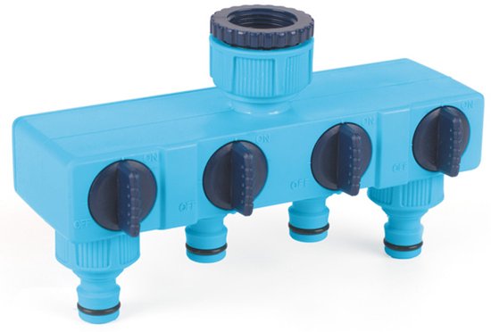Cellfast 4-Weg Waterverdeler IDEAL LINE™ van Merkloos	 — afbeelding 2