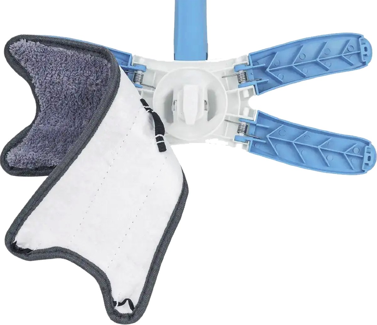 ISMA Mop - Vloermop - Wringfunctie - 360° Draaibare Kop - 3 Microvezel Doeken