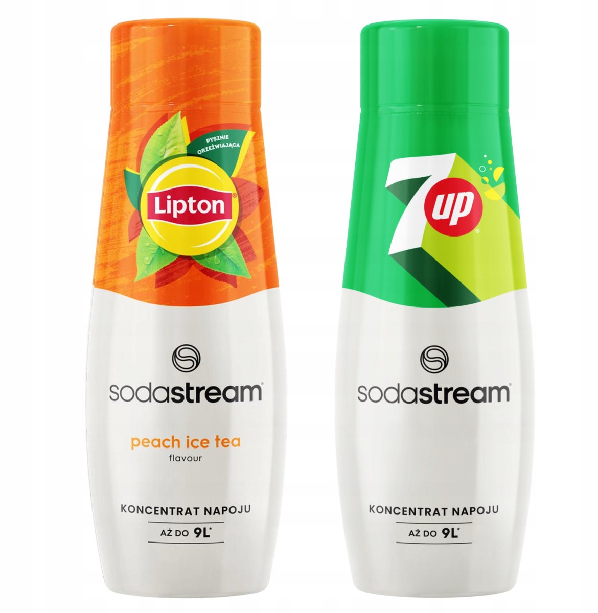 Sodastream - Syropen Set - Lipton Ice Tea Peach - 7UP