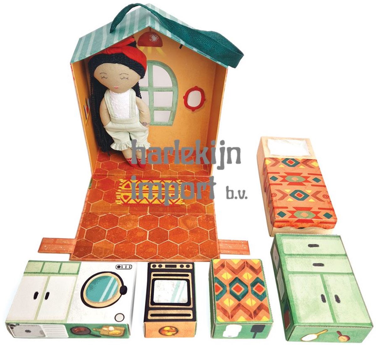 Svoora poppenhuis speelgoed My love home met Maya voor kinderen.