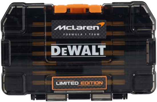 DeWalt McLaren F1 Team Limited Edition - Coffret d'Embouts FlexTorq - 28 pièces - ToughCase+