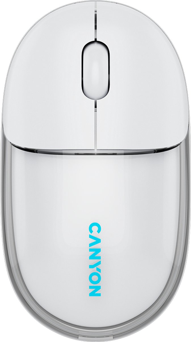 Canyon OnClick 24 - Draadloze Muizen - Transparante Behuizing - Stil - Precisie