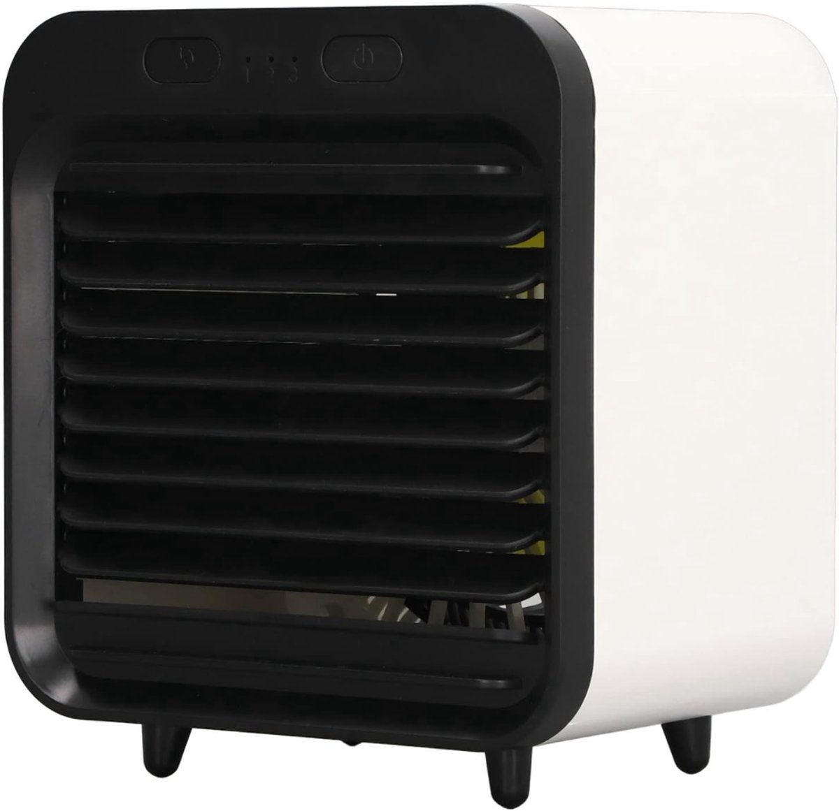 Calviero® Mini Airco - Mini ventilator - Airco - Zwart Wit - Mini-luchtkoeler met 3 Snelheden
