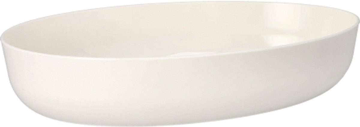 4x 10 Herbruikbare schalen ovaal 2400 ml 65 cm x 195 cm x 305 cm wit Cella