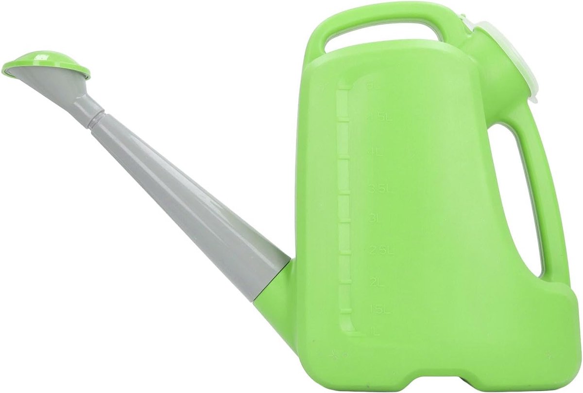 Bloemen gieter - Tuingietkan - Planten water geven - Waterniveau indicator - 35 x 34 x 13 cm - Groen