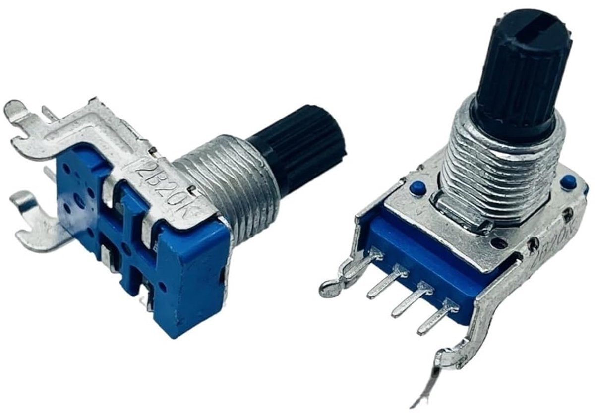 Mixer Volume Aanpassing - Potentiometer Regelaar - Audio Versterker - Met Beugel Montagedraad - As 16mm