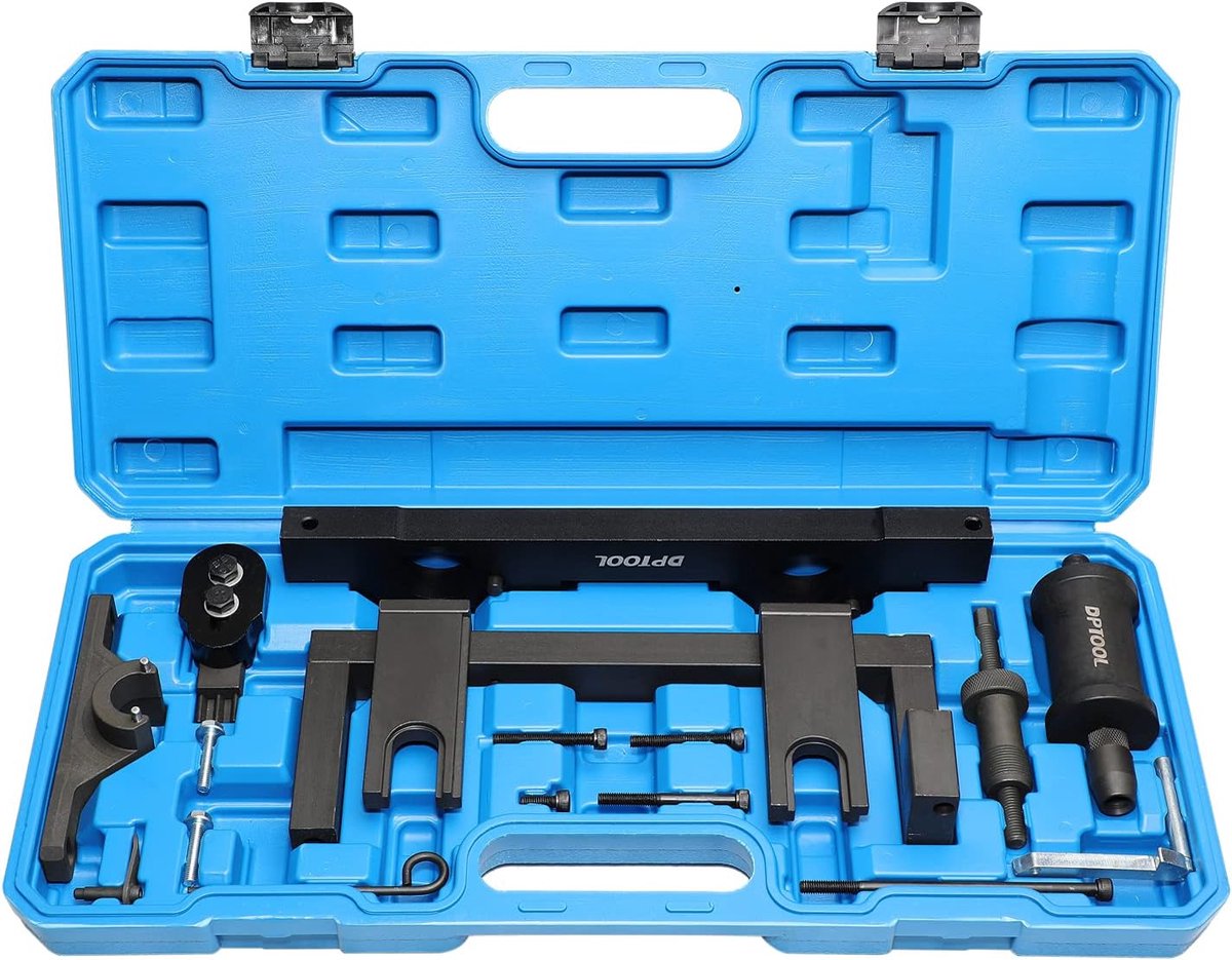Motor Timing Gereedschap - Motor Reparatie Kit - Nokkenas Instellen - Compleet 16-delig - 6.78 kg