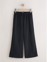 Next - Meisjes - Joggingbroek met wijde pijpen en zijstreep - Zwart