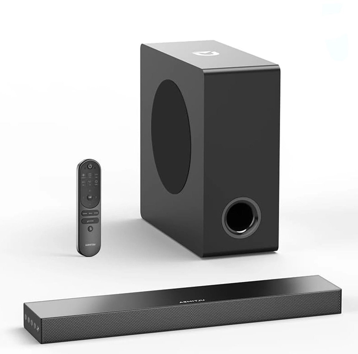 Soundbar voor TV met Subwoofer – Krachtig 160W Geluid – Bluetooth 5.3 – Slank Design – HDMI ARC / Optisch / AUX-Aansluiting
