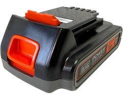 BLACK+DECKER Lithium ion schuifaccu 18V. 2.0Ah - BL2018-XJ