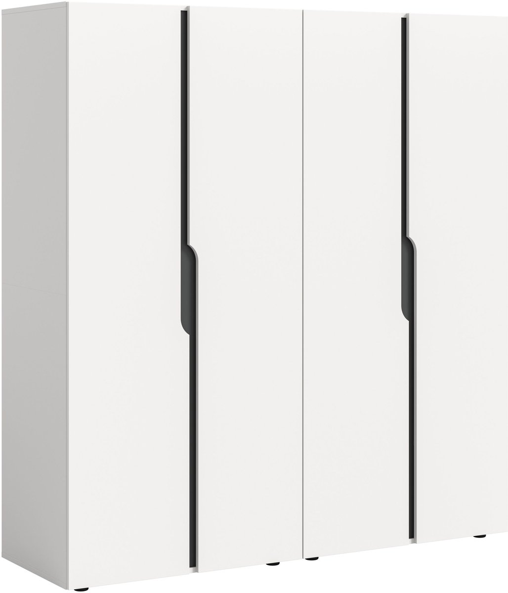 Xonox.Home Kledingkastcombinatie Anga wit B/H/D: 160x180x51 cm