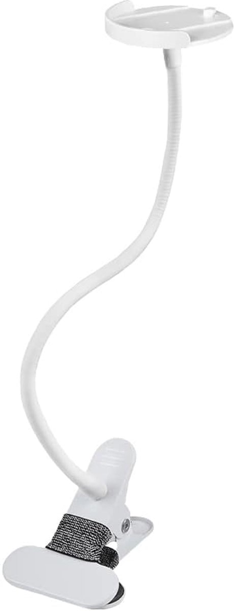 Babyfoon Houder - Camera Beugel - Kinderkamer Bewaken - Flexibele Draaiarm - 117 x 94 x 92 cm - Wit