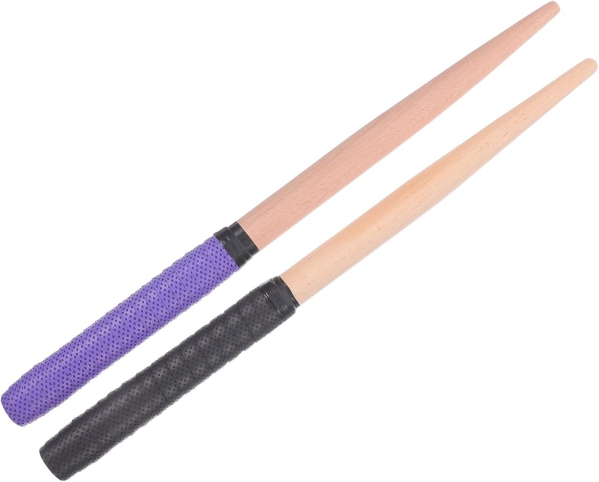 Houten drumstokken - Ritme sticks - Muziek maken - Verbeterde prestaties - 35 cm lengte - Khaki