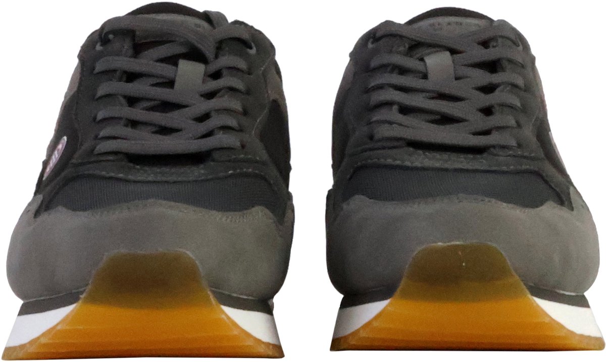 Lage leren sneakers