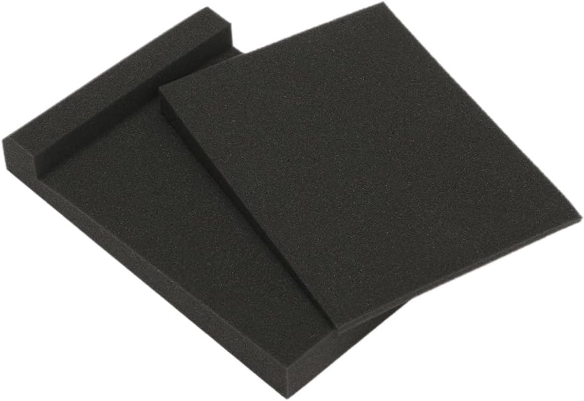 Luidspreker Isolatiekussen - Studiomonitor Pads - Verbeter Geluidskwaliteit - Hoge Dichtheid Schuim - 30x17x4cm - Willekeurig