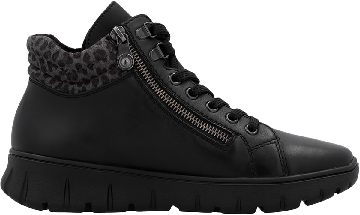 Odeon hoge leren sneakers