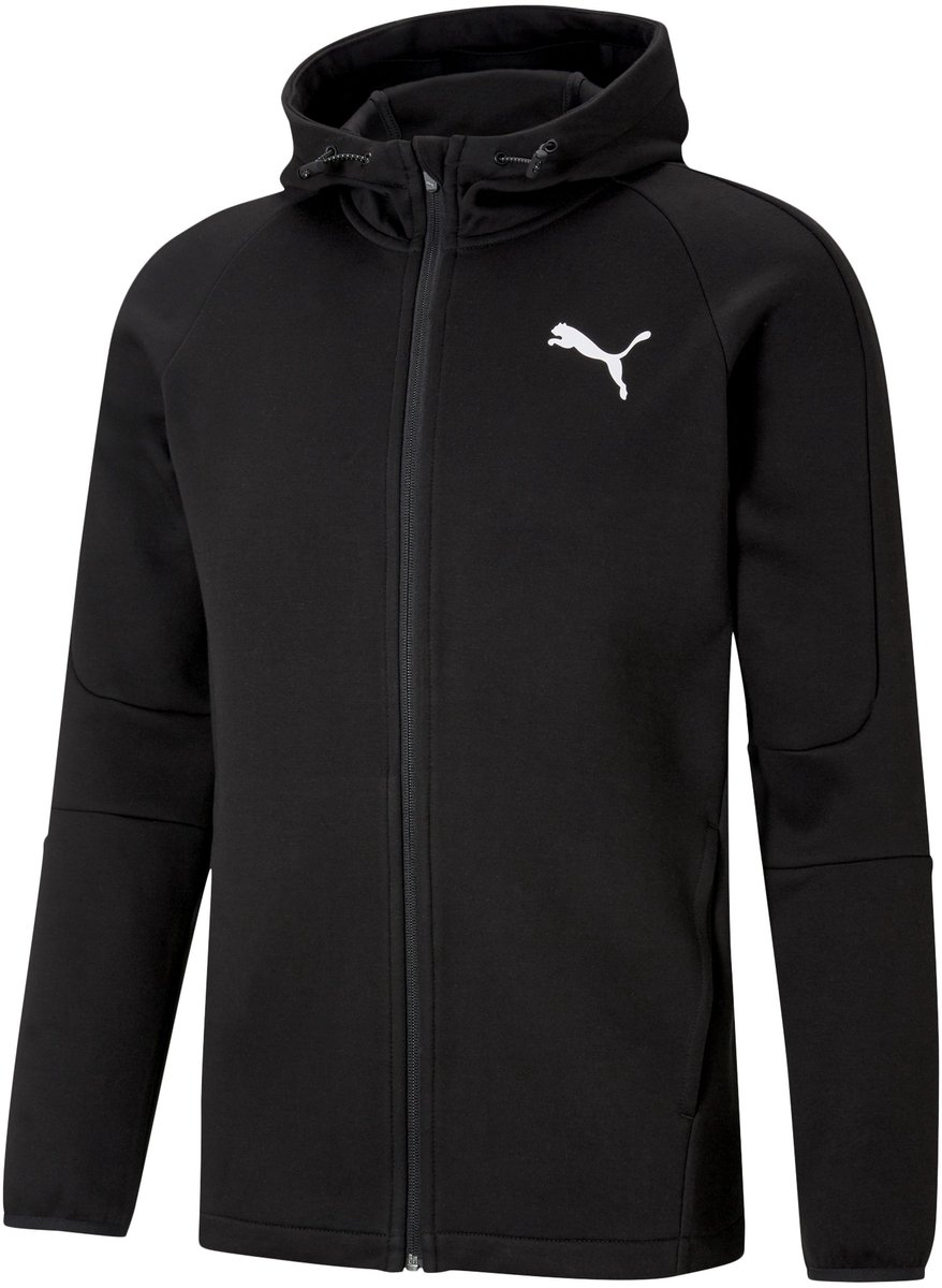 Evostripe Core Fz Hoodie Zwart