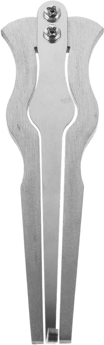 Mondharp - Muziekharp Etnisch Instrument - Muziek Maken - Handgemaakt Gebogen Ontwerp - 10.5x2.8x2.5cm - Zilver